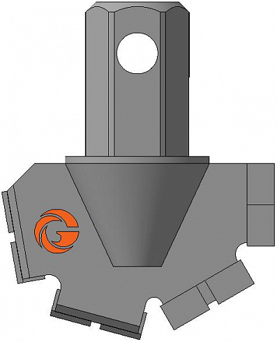 Долото шнековое лопастное ДПО-76.36.Ш19 фото